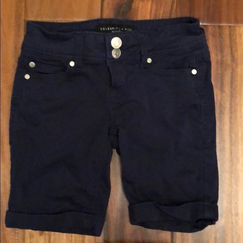 Celebrity Pink Navy Shorts